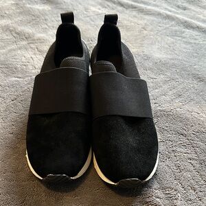 Alfani Women's Black Slip-On Sneakers